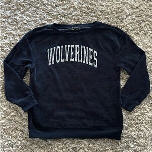 Vintage Michigan Wolverines women’s top size small game day couture